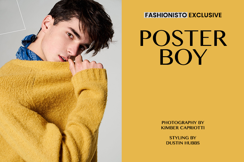 Fashionisto Exclusive: Joshua Honeycutt wears bandana RRL and cardigan sweater Marni.