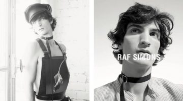 Raf Simons Celebrates Robert Mapplethorpe's Legacy with Spring '17 Campaign Luca Lemaire reunites with Raf Simons for the designer's spring-summer 2017 campaign.
