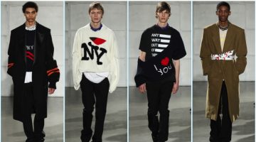 Raf Simons Takes on Big Apple Style for Fall '17 Collection Raf Simons Takes on Big Apple Style for Fall '17 Collection