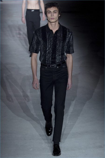 Saint Laurent 2017 Fall Winter Mens Runway Collection 013