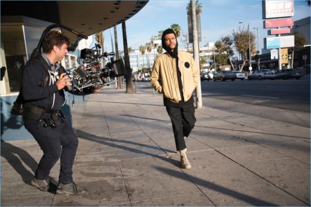 The Weeknd 2017 HM Campaign Behind the Scenes 011