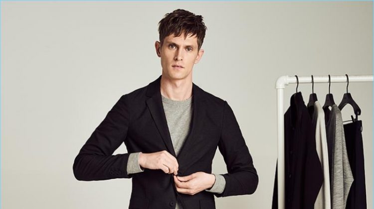 Mathias Lauridsen Tackles Leisure with Theory’s Modern 9 to 5 Style