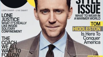 Tom Hiddleston Suits Up for GQ Cover Story, Talks Taylor Swift Tom Hiddleston covers the March 2017 issue of American GQ.