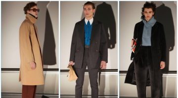 Acne Studios Channels 80s Style for Fall '17 Collection Acne Studios presents its fall-winter 2017 men's collection.