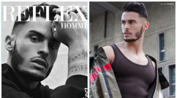Baptiste Giabiconi Covers Reflex Homme, Rocks Spring Fashions Baptiste Giabiconi Covers Reflex Homme, Rocks Spring Fashions