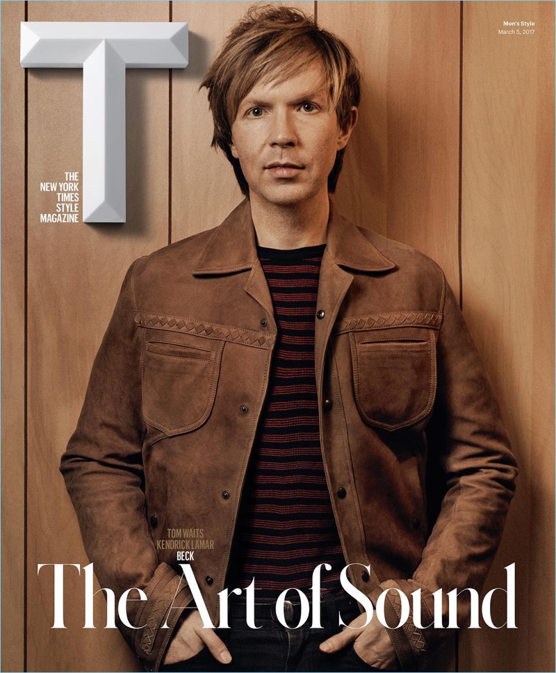 Beck covers the music issue of T magazine.