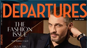 Better By Design: Ben Hill Stars in Departures Cover Shoot Photographed by Arnaldo Anaya-Lucca, Ben Hill covers Departures magazine.
