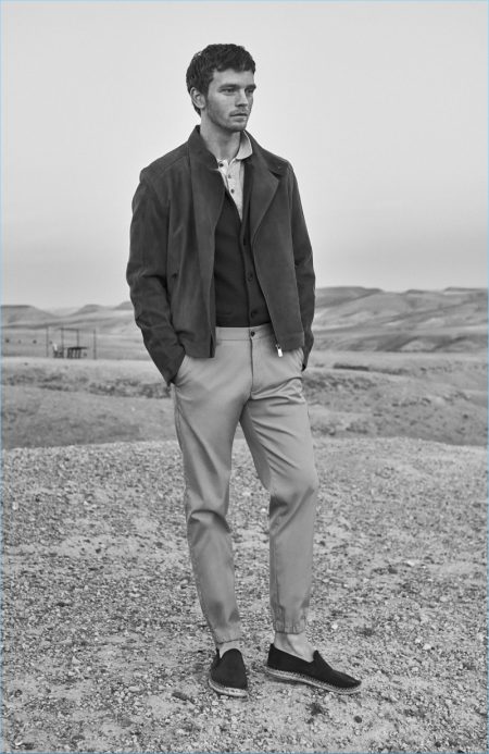 Benjamin Eidem 2017 Massimo Dutti Spring Campaign 009