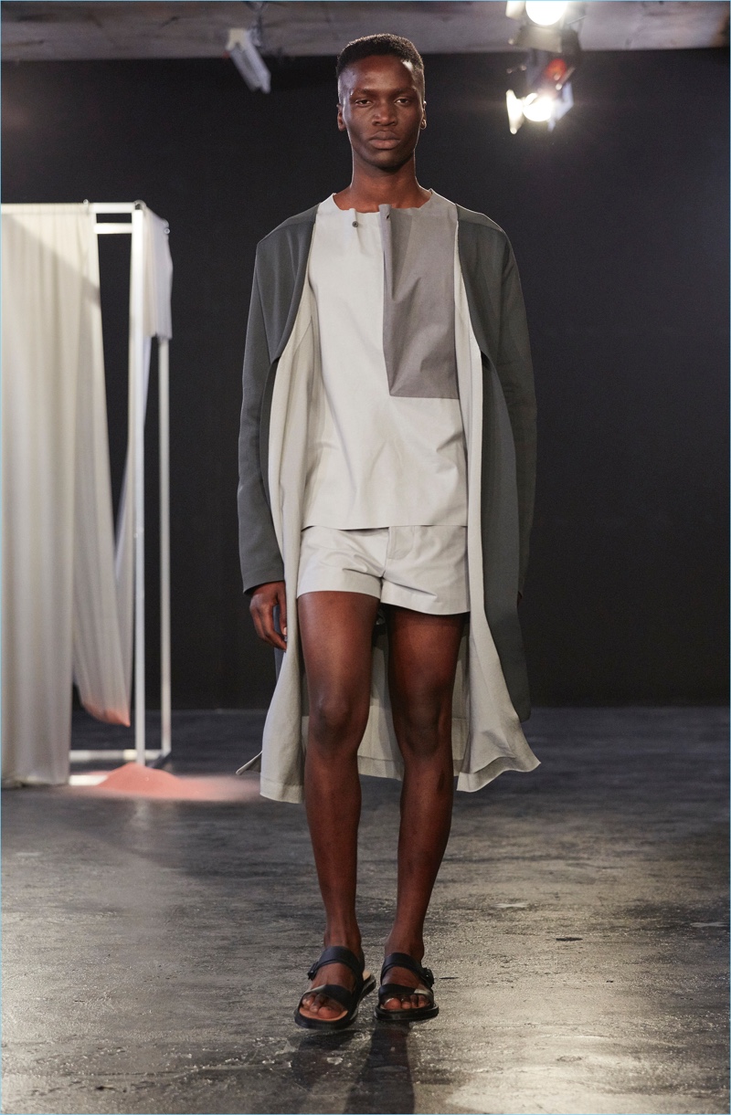 Shades of grey shine with minimal tailoring from Berthold.