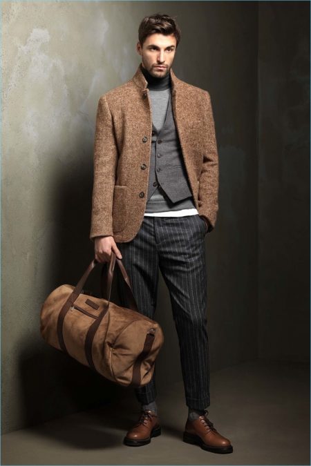 Brunello Cucinelli 2017 Fall Winter Mens Collection Lookbook 012