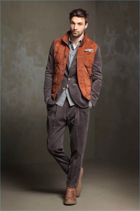 Brunello Cucinelli 2017 Fall Winter Mens Collection Lookbook 024