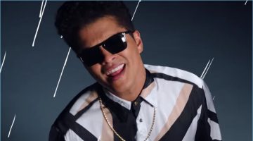 Bruno Mars Rocks Oliver Peoples Sunglasses for That's What I Like Music Video Bruno Mars wears Oliver Peoples sunglasses for his That's What I Like music video.