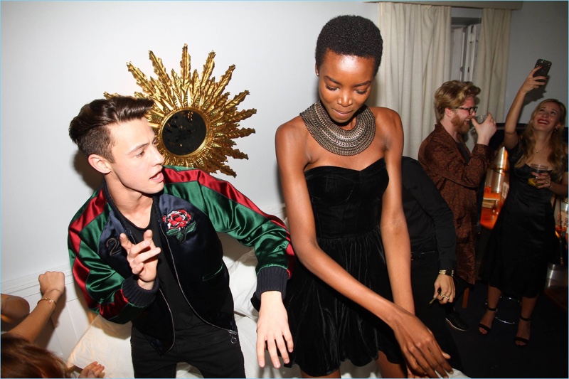 Cameron Dallas 2017 Carolina Herrera 212 VIP Madrid Party