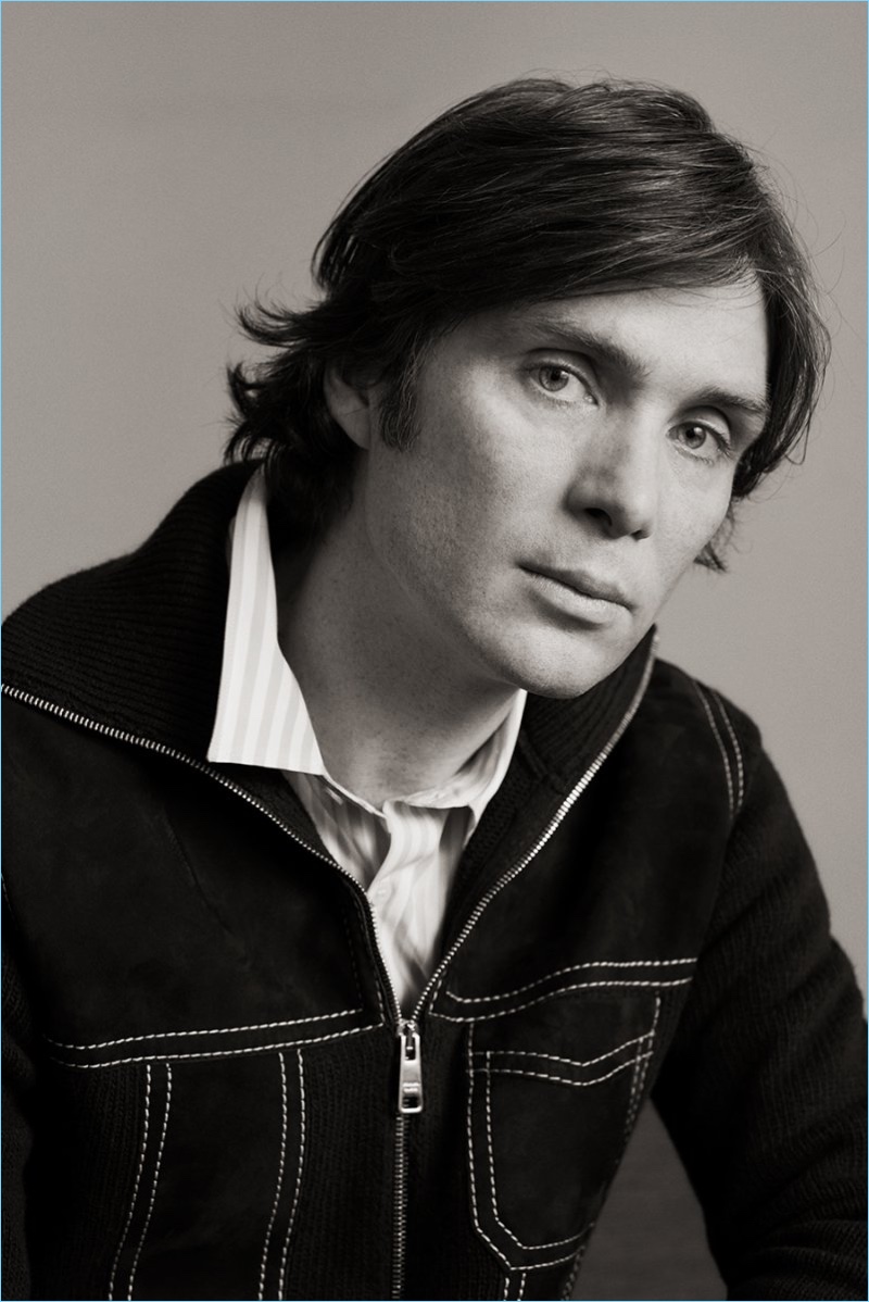 Cillian Murphy Mr Porter Photo Shoot Prada Jacket