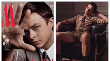 Dane DeHaan Covers W Magazine, Makes a Leggy Statement Dane DeHaan Covers W Magazine, Makes a Leggy Statement