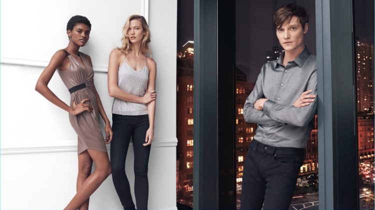 Express highlights sleek, practical fashions for its spring 2017 campaign.