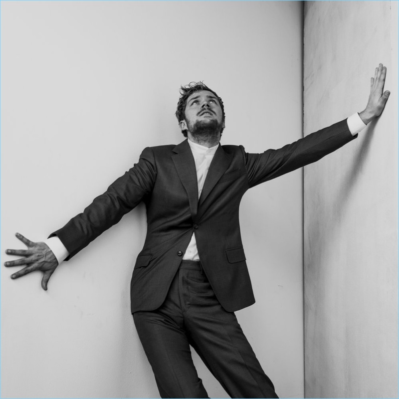 Donning a J.Hilburn suit, Finn Jones makes a dramatic pose for The Laterals. » Finn Jones Stars in The Laterals Shoot, Talks 'Iron Fist' Donning a J.Hilburn suit, Finn Jones makes a dramatic pose for The Laterals.