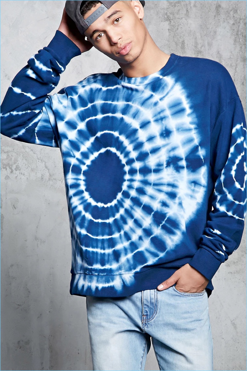 Forever 21 Tie-Dye Sweatshirt » Week in Review: Simon Nessman for H, Coachella Inspiration, Tom Ford Spring '17 + More Forever 21 Tie-Dye Sweatshirt