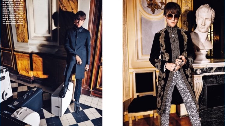 Gabriel-Kane Day-Lewis Rocks Standout Styles for L’Uomo Vogue Story