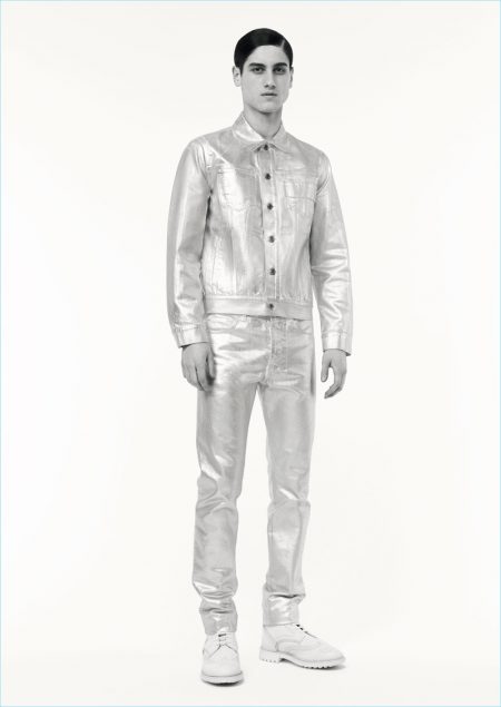 Givenchy jeans pre fall 2017 mens collection lookbook 002