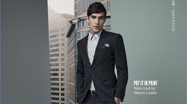 Jack Vanderhart Models Smart Fashions for Mr. Jones