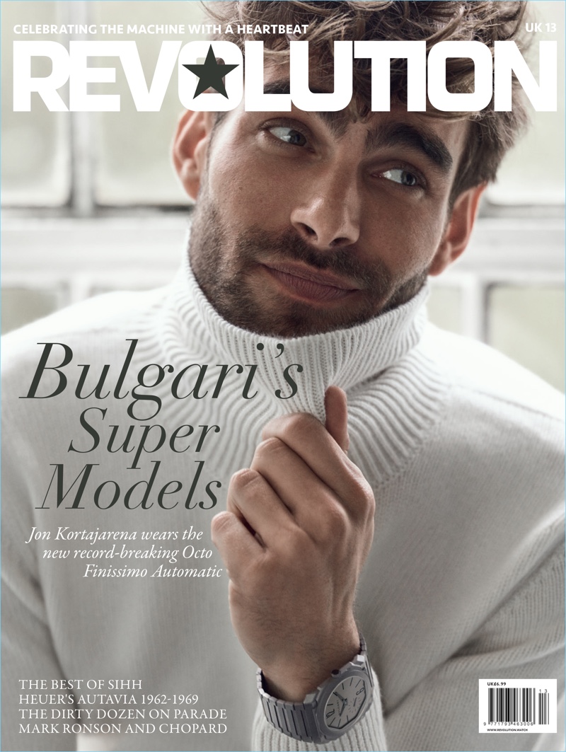 Jon Kortajarena covers the latest issue of Revolution magazine.