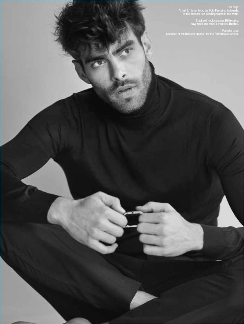 Jon Kortajarena Stuns in BVLGARI Images as Brand Ambassador – The  Fashionisto