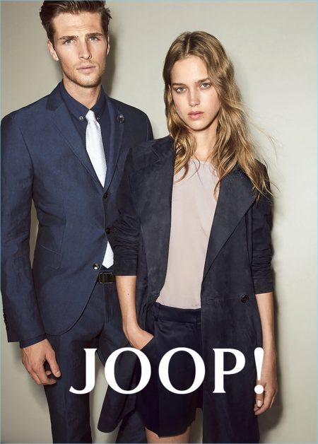 Edward Wilding Steps Into the Spotlight, Fronts Joop! Spring '17 Advertising