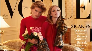 Jordan Barrett & Lexi Boling Couple Up for Vogue Turkey Cover Story Models Jordan Barrett and Lexi Boling cover the April 2017 issue of Vogue Turkey.