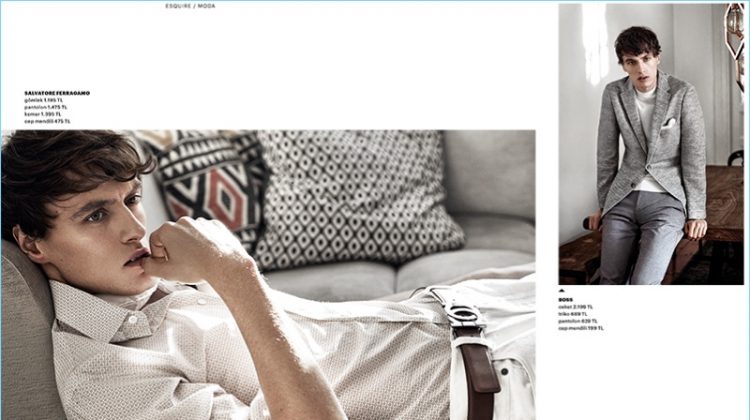 Esquire Turkey Tackles Chic Spring Neutrals