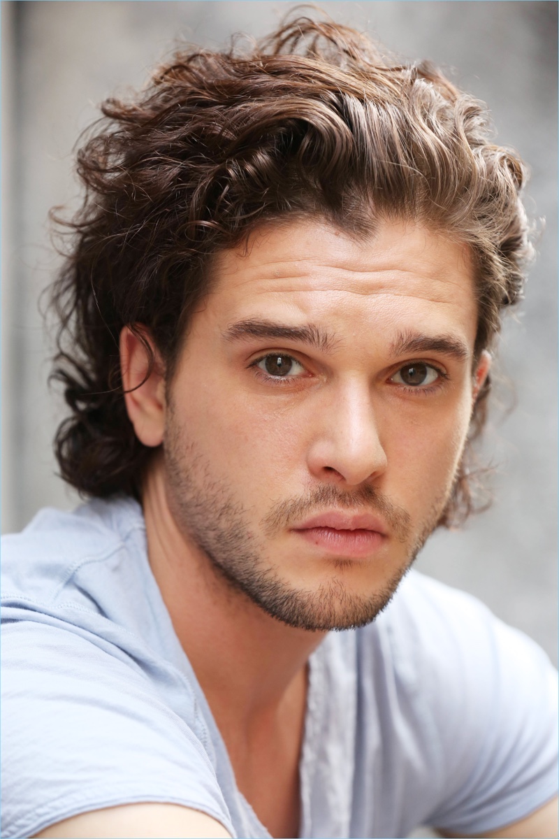 Kit Harington sits for a portrait as the new face of Dolce & Gabbana The One for Men.