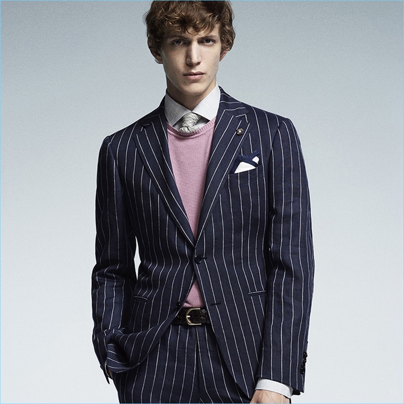 » Tailoring Revisited: Lardini Does Military Style for Spring '17 Collection Lardini 2017 Spring Summer Mens Collection Lookbook 018