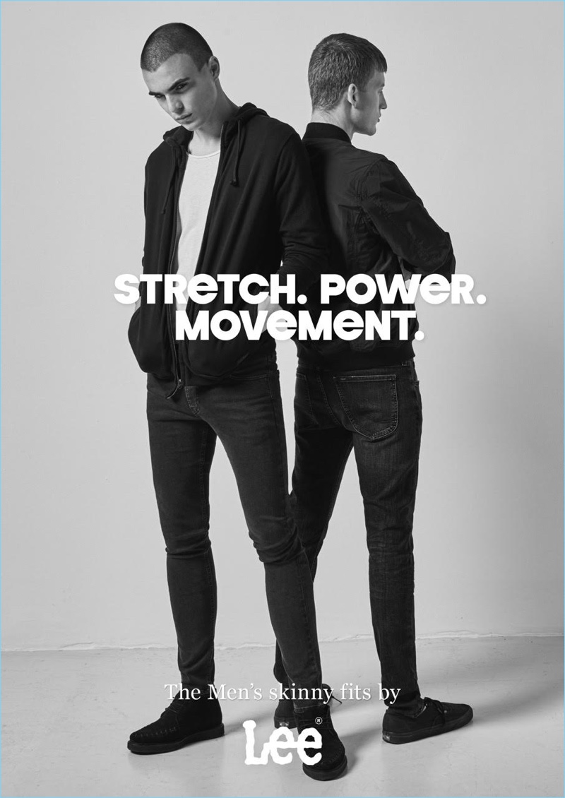 Models Diego Villarreal and Bastian Thiery come together as the faces of Lee Jeans. » Diego Villarreal & Bastian Thiery Double Down on Lee Denim Models Diego Villarreal and Bastian Thiery come together as the faces of Lee Jeans.