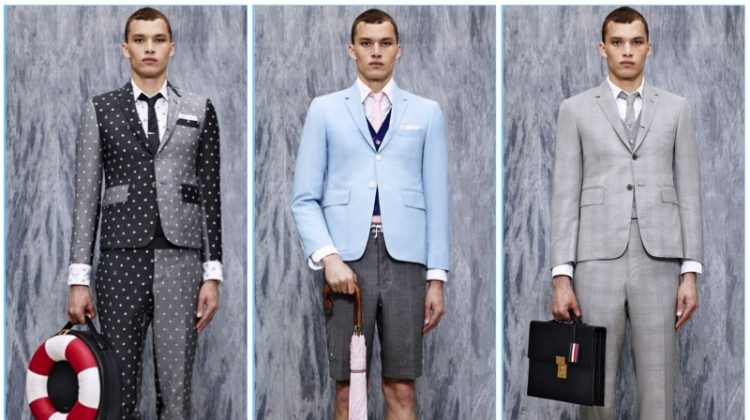 Thom Browne Blends Sartorial & Nautical References for Spring ’17