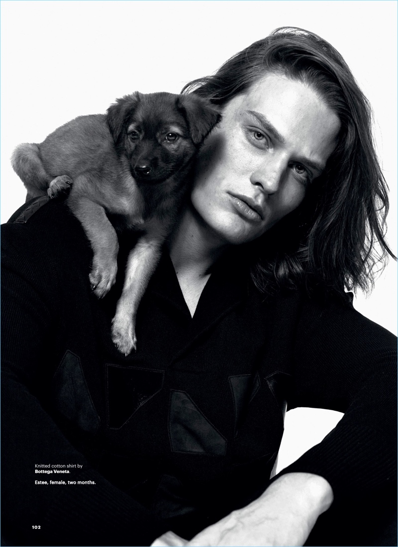 Lucas Kittel wears Bottega Veneta for the pages of Esquire Malaysia. 