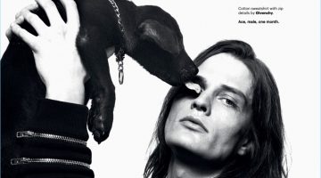 Charming in a photo for Esquire Malaysia, Lucas Kittel dons Givenchy.