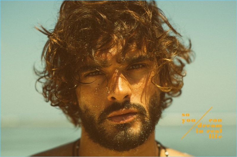 Embracing a vintage vibe, Pablo Aguiar photographs Marlon Teixeira.