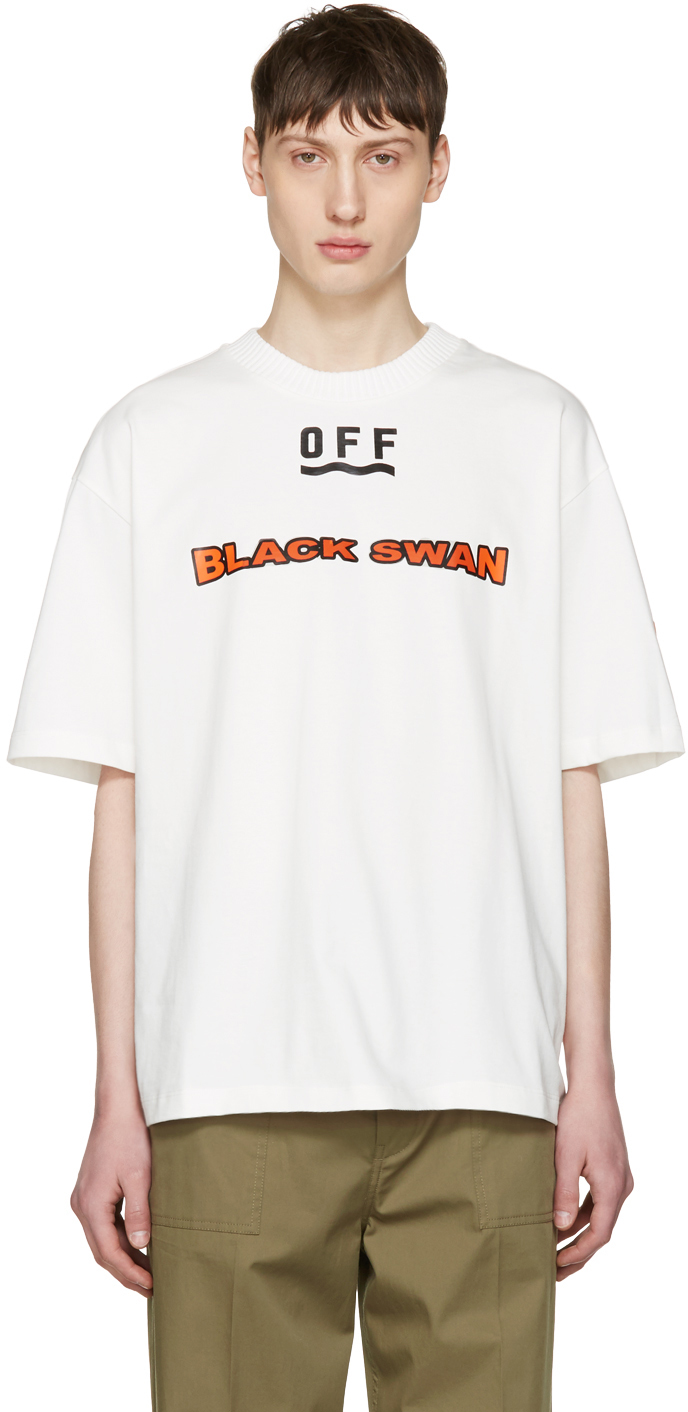 Moncler O Black Swan T-Shirt
