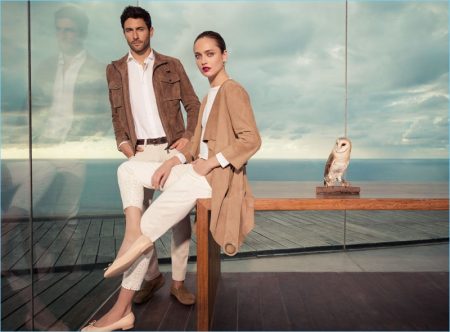Moving on to Fashion: Noah Mills Fronts Pedro del Hierro's Spring '17 Campaign