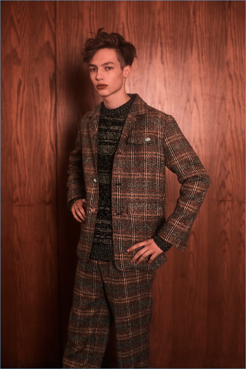 Fall hues reign as Orley embraces checks for its latest men's collection.