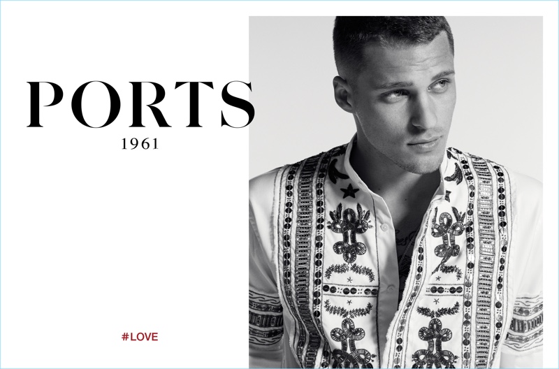 Ports 1961 enlists Matthew Noszka as the star of its spring-summer 2017 campaign.