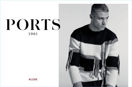 Matthew Noszka Rocks Military Fashions for Ports 1961's Spring '17 Campaign