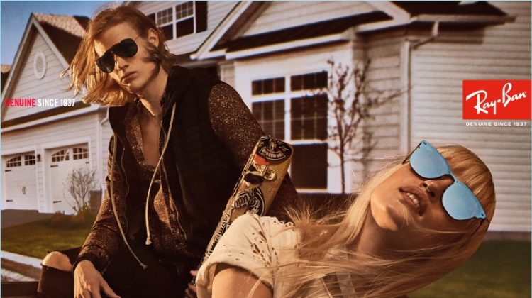 Steven Klein Lends Ray-Ban Fashionable Edge with New Campaign