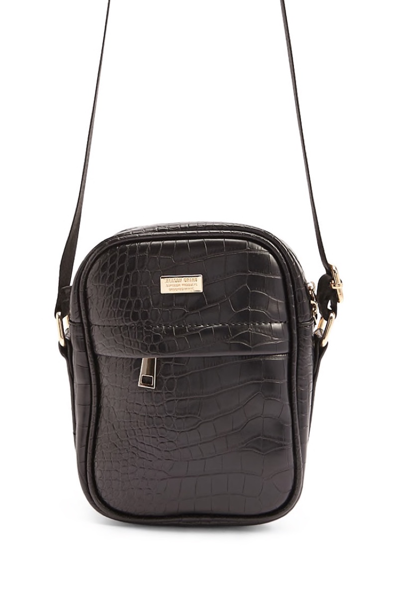 Reason Faux Croc Crossbody Bag $42 » Trending: Coachella Outfit Inspiration Reason Faux Croc Crossbody Bag $42