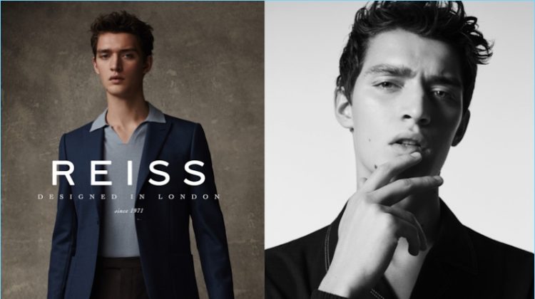 Otto Lotz Suits Up for Reiss’ Spring ’17 Campaign