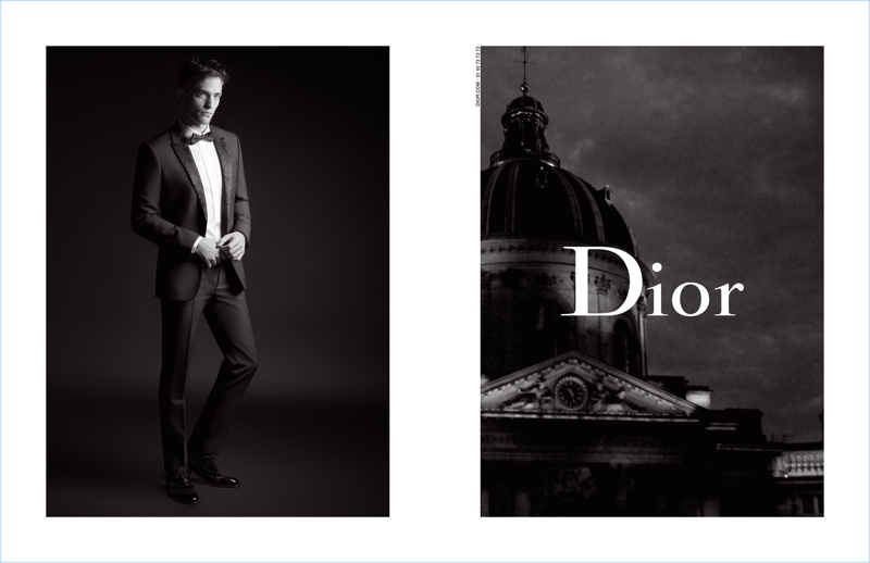 Robert Pattinson dons a tuxedo for Dior Homme's spring-summer 2017 campaign. » Robert Pattinson Goes Black Carpet Formal for Dior Homme Fall '17 Campaign Robert Pattinson dons a tuxedo for Dior Homme's spring-summer 2017 campaign.