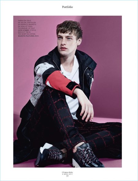 School of Style: Roberto Sipos Dons Casual Fashions for L'Express Styles