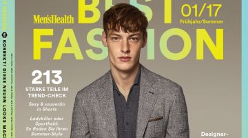 Spring Takes Root: Roberto Sipos Stars in Best Fashion Cover Shoot Roberto Sipos dons a texture rich ensemble from Canali for the cover of Men's Health Germany Best Fashion.