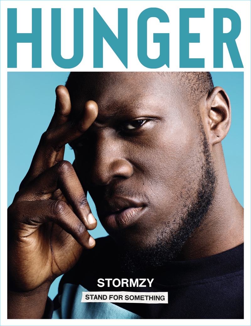 Stormzy covers the latest issue of Hunger magazine.