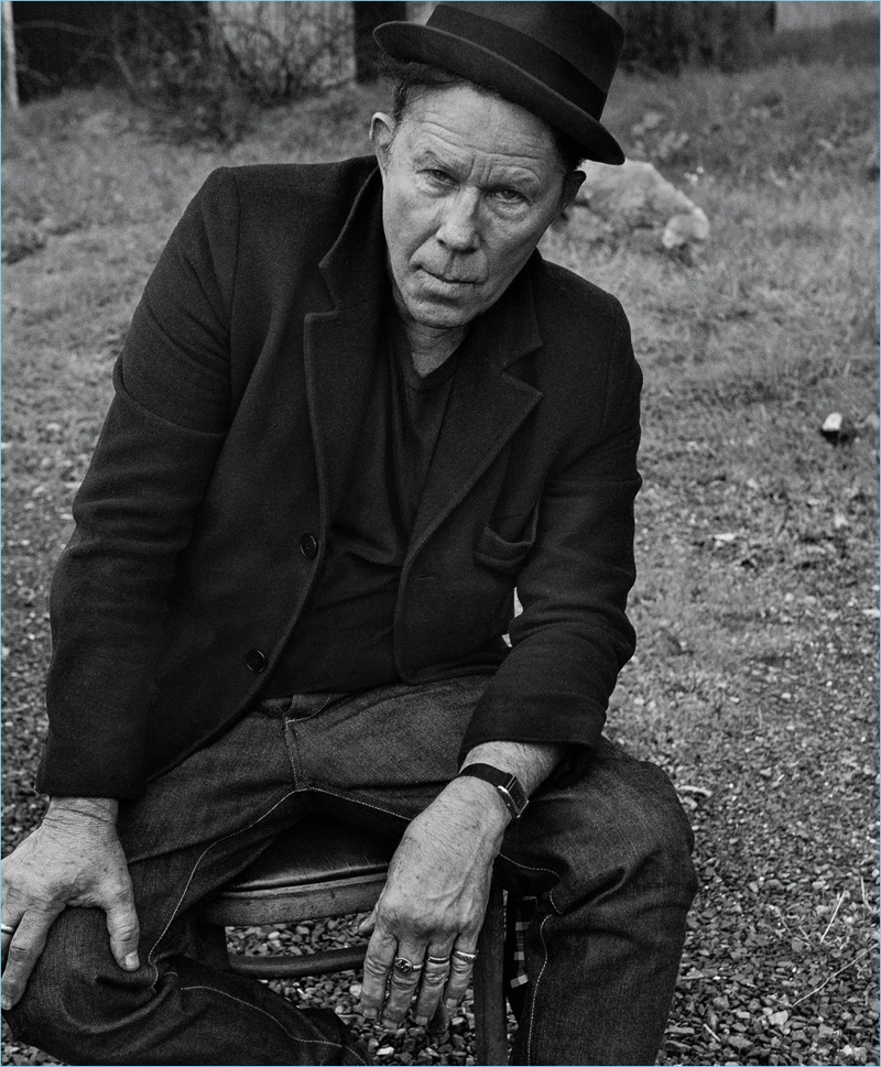 Music legend Tom Waits sits for a photo by Craig McDean. » Beck, Kendrick Lamar & Tom Waits Cover T Magazine's Music Issue Music legend Tom Waits sits for a photo by Craig McDean.